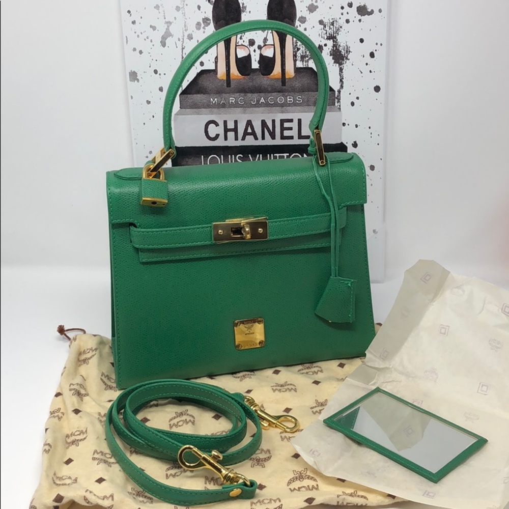 MCM kelly bag